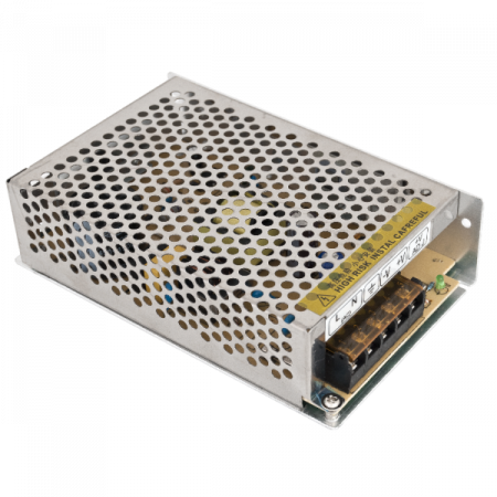 YLI-24-5 * Sursa de alimentare in comutatie de 24Vcc/5A, stabilizata,  tensiune ajustabila, carcasa metalica perforata, LED de stare Surse alimentare - YLI-24-5 * Sursa de alimentare in comutatie de 24Vcc/5A, stabilizata,  tensiune ajustabila, carcasa metalica perforata, LED de stare