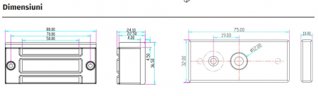YM-60N * Minielectromagnet aplicabil de 60kgf [3]