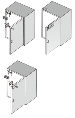 YM-70N-S * Minielectromagnet de 70kgf cu montare aplicata si monitorizare [2]