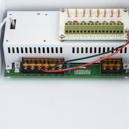 YPS-12-8-10 * Sursa de alimentare cu backup, pentru sisteme CCTV, cu 8 canale [2]
