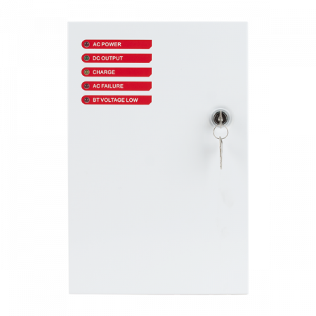 YPS-12-8-10 * Sursa de alimentare cu backup, pentru sisteme CCTV, cu 8 canale [1]