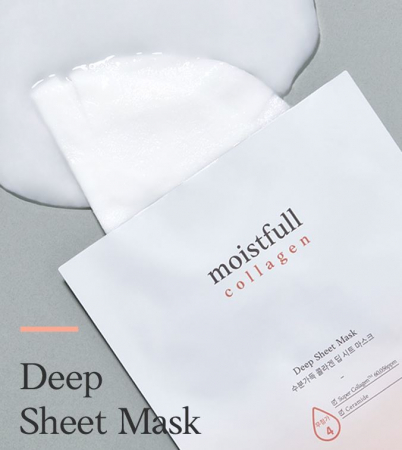 Masca de fata intensiva cu colagen - Moistfull Collagen Deep Sheet Mask  Etude House [1]