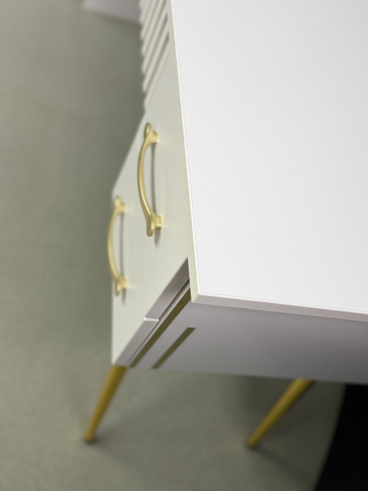 Masa profesionala de manichiura Dubla ANCA GOLD LINE , cu sistem de aspirare incorporat, 180cm, 105W [5]