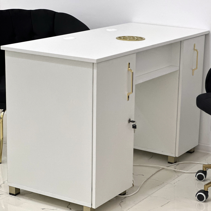 Masa profesionala de manichiura Anne cu sistem de aspirare incorporat [1]