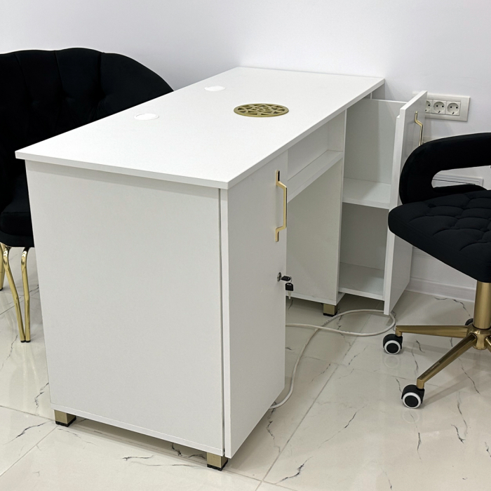 Masa profesionala de manichiura Anne cu sistem de aspirare incorporat [3]