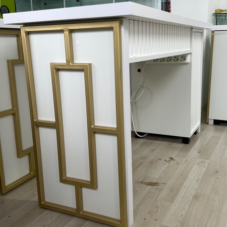 Mese manichiura - Masa profesionala de manichiura cu 2 posturi Sinelle destinata cursurilor