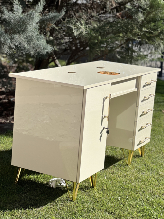 Masa profesionala de manichiura Alice, 135cm, 105W putere, sistem de aspirare inclus, 1100 mc/h [6]