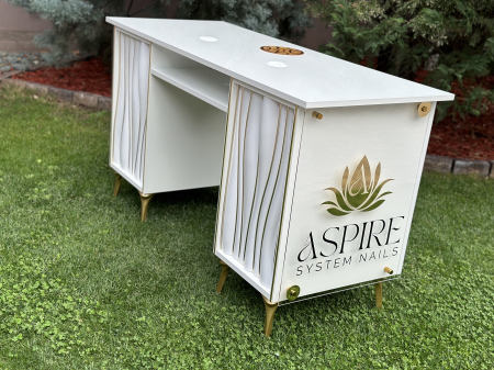 Masa profesionala de manichiura NexT, 135cm, 105W putere, sistem de aspirare inclus, 1100 mc/h [2]