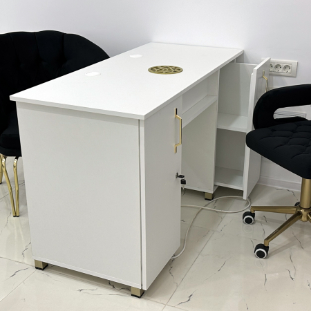 Masa profesionala de manichiura Anne cu sistem de aspirare incorporat [2]
