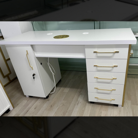 Masa profesionala de manichiura Diana, cu sistem de aspirare inclus, 135cm [1]