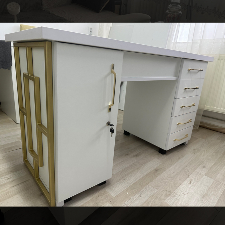 Masa profesionala de manichiura Simona, 135cm, 105W putere, sistem de aspirare inclus, 1100 mc/h [3]