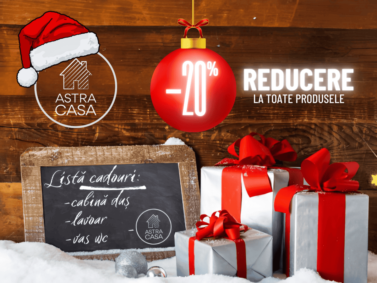AstraCasa este Moș Crăciun pentru Baia Ta!
