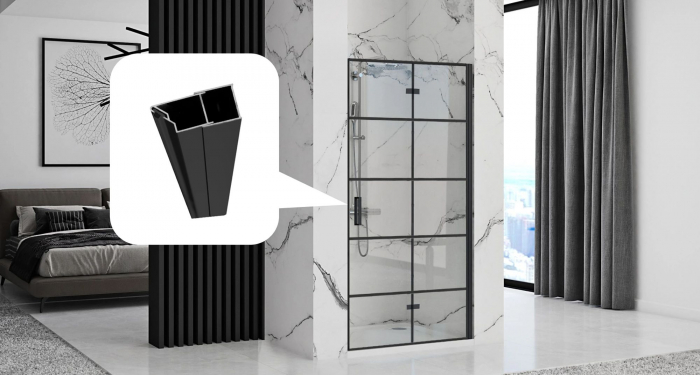 Adaptor inchidere magnetica pentru usi Molier Black [3]