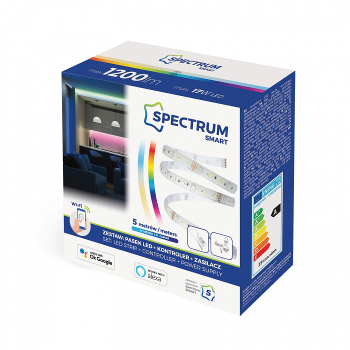 Banda SMART LED 17W RGB WIFI 5M [2]