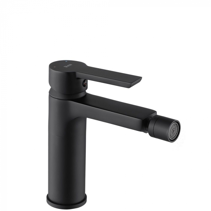 Baterie Bideu Argus Black Matt, montaj pe bideu, alama, negru [1]