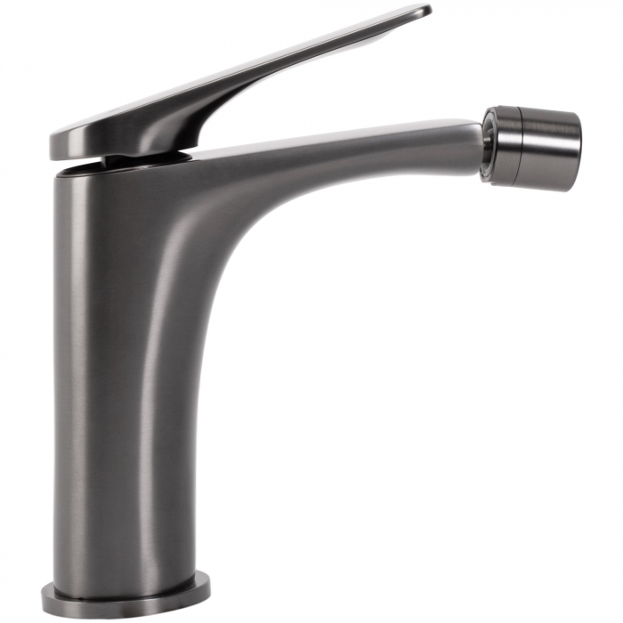 Baterie Bideu Avalon Titanium, montaj pe bideu, alama, titanium [3]