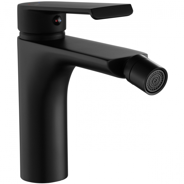 Baterie Bideu Hass Black, montaj pe bideu, alama, negru [2]