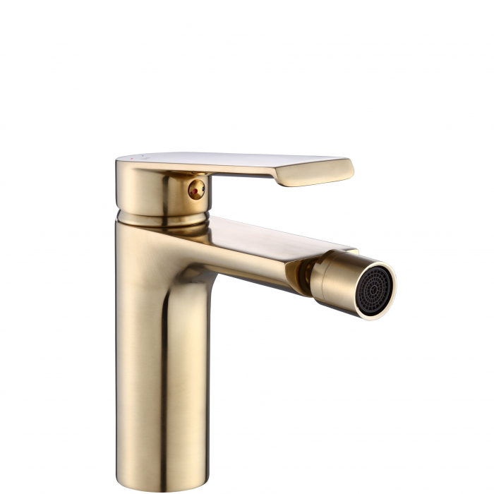 Baterie Bideu Hass Gold, montaj pe bideu, alama, auriu, perlator aer [1]