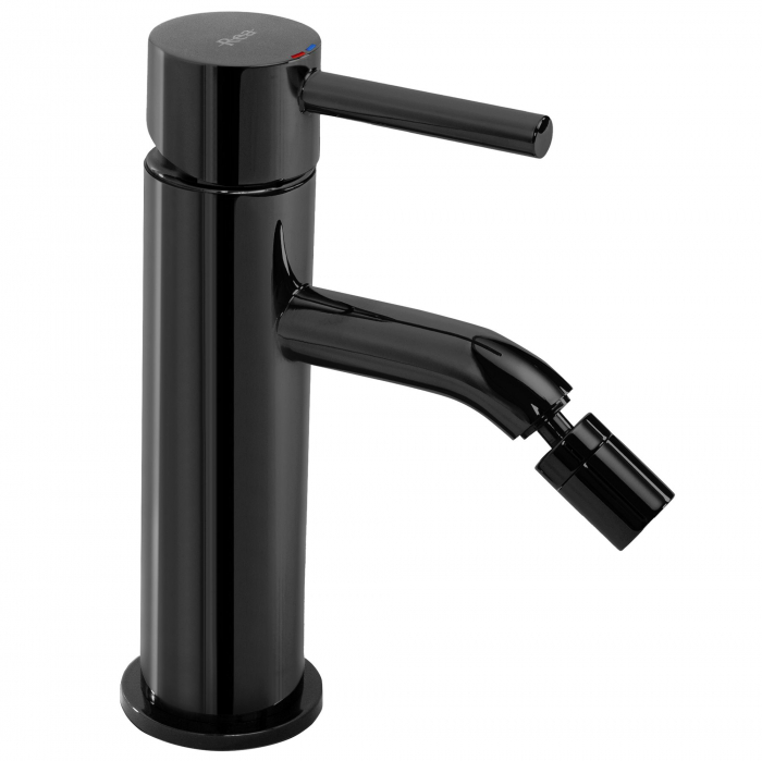 Baterie Bideu Lungo Black Metallic, montaj pe bideu, alama, negru [2]