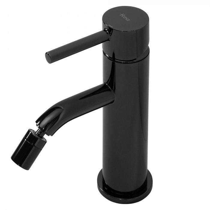 Baterie Bideu Lungo Black Metallic, montaj pe bideu, alama, negru [4]