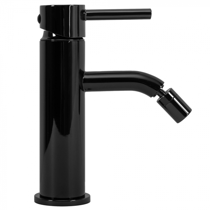 Baterie Bideu Lungo Black Metallic, montaj pe bideu, alama, negru [3]