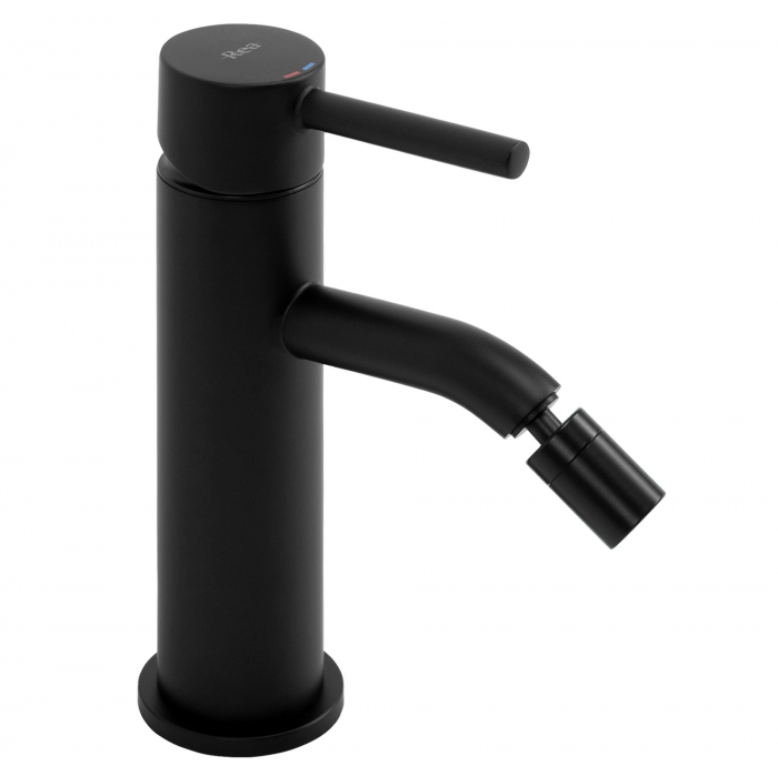Baterie Bideu Lungo Black, montaj pe bideu, alama, negru [2]