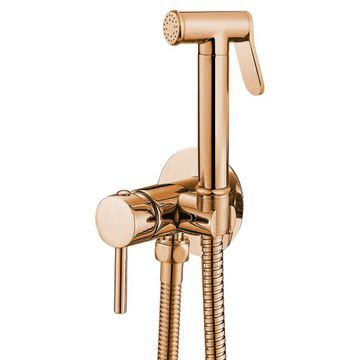 Baterie Bideu Lungo Loop Rose Gold, montaj incastrat, alama, auriu rose [3]