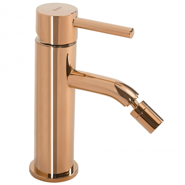 Baterie Bideu Lungo Rose Gold, montaj pe bideu, alama, auriu rose [2]