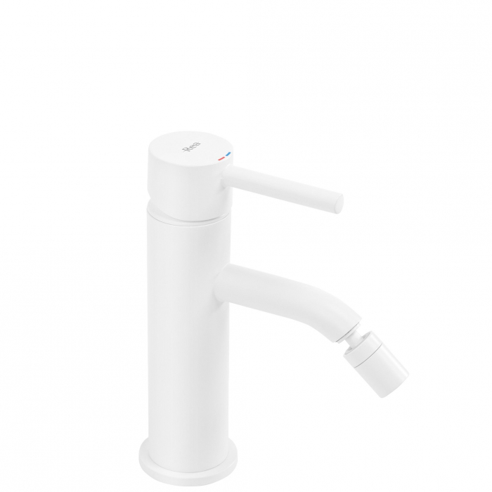 Baterie Bideu Lungo White Mat, montaj pe bideu, alama, alb [1]