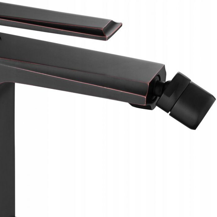 Baterie Bideu Old Black, montaj pe bideu, alama, negru [3]