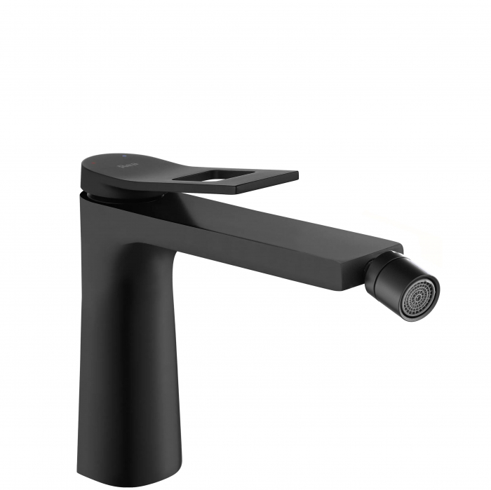 Baterie Bideu Soul Black, montaj pe bideu, alama, negru [1]