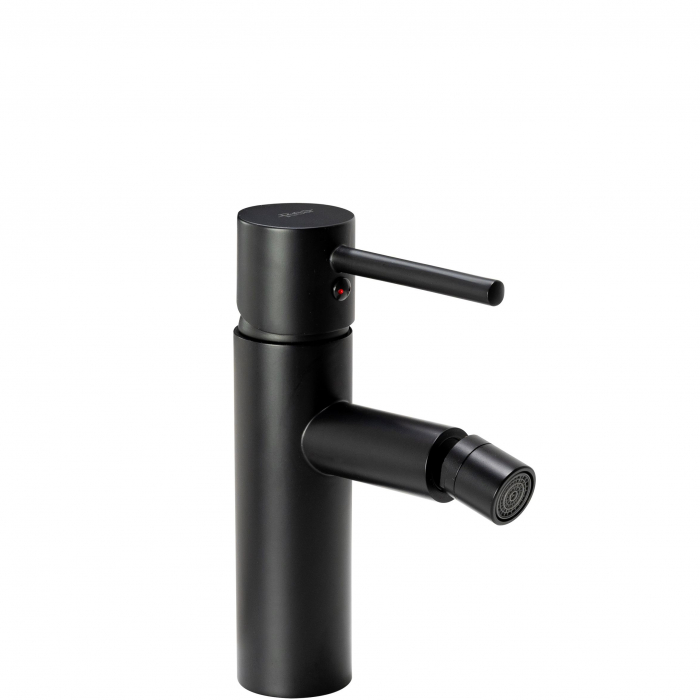 Baterie Bideu Tess Negru, montaj pe bideu, alama, negru [1]