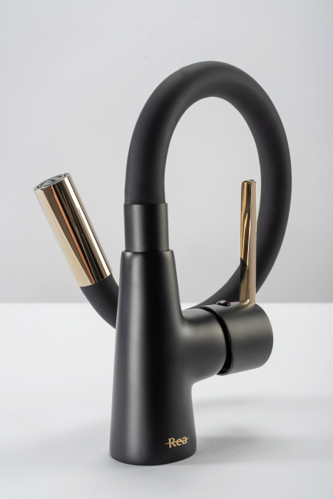 Baterie bucatarie ICON Black/Gold [2]