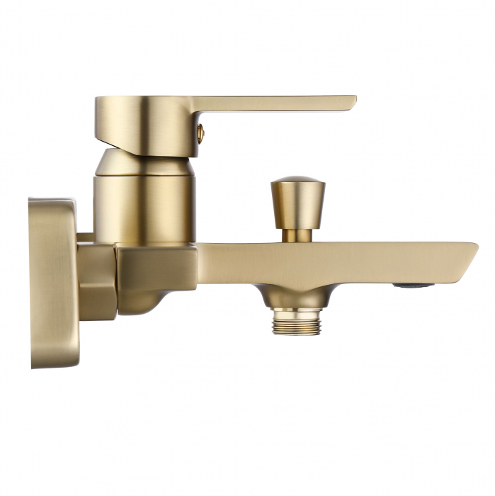 Baterie cada Argus Gold Brush, montaj pe perete, alama, auriu, perlator aer [4]