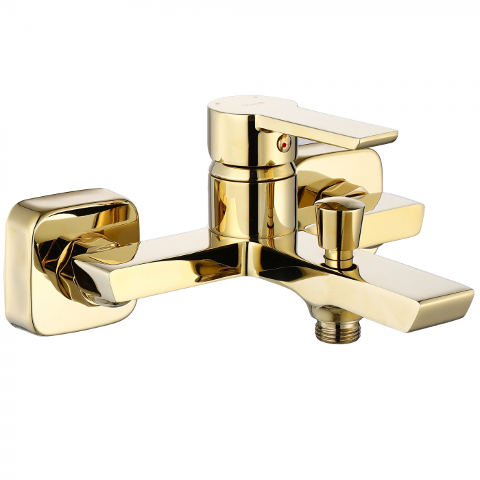 Baterie cada Argus Gold, montaj pe perete, alama, auriu, perlator aer [3]