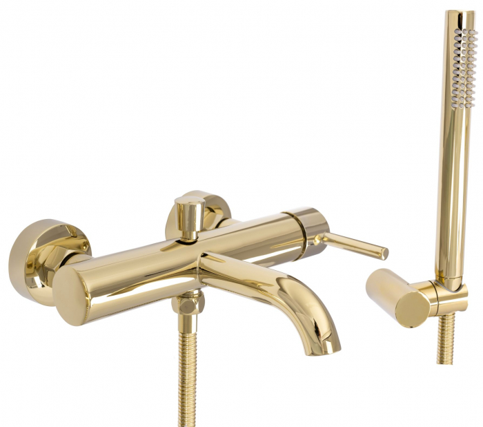 Baterie cada Lungo Auriu Gold, montaj pe perete, alama, auriu [1]