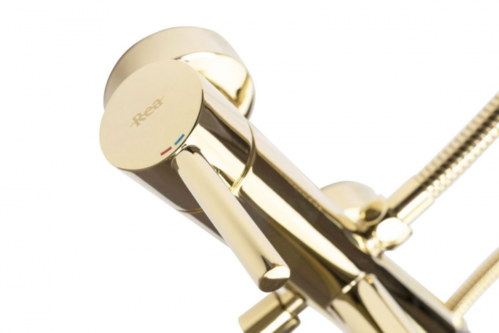Baterie cada Lungo Auriu Gold, montaj pe perete, alama, auriu [5]