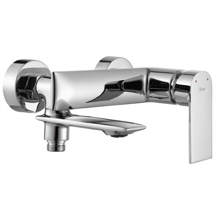 Baterie cada Veneta Chrome, montaj pe perete, alama, crom [4]