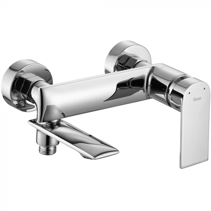 Baterie cada Veneta Chrome, montaj pe perete, alama, crom [5]