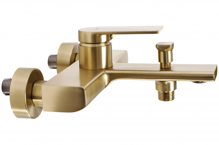 Baterie cada Verso Brush Gold, montaj pe perete, alama, auriu [5]