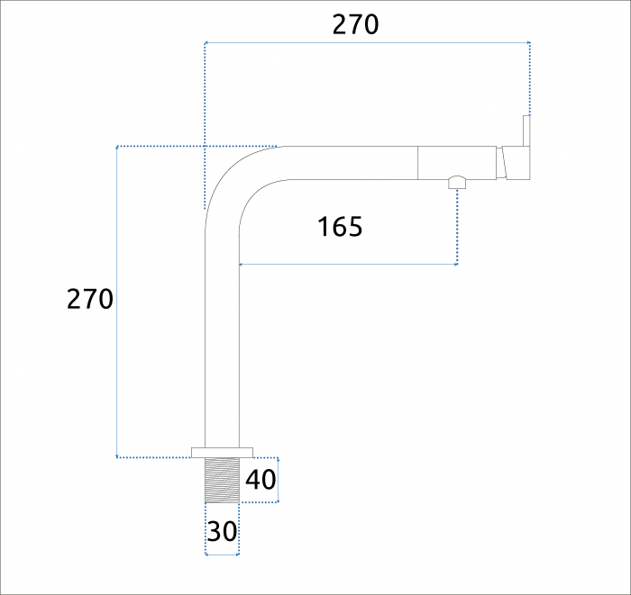 Baterie de bucătărie COLE BRUSH NICKEL [5]