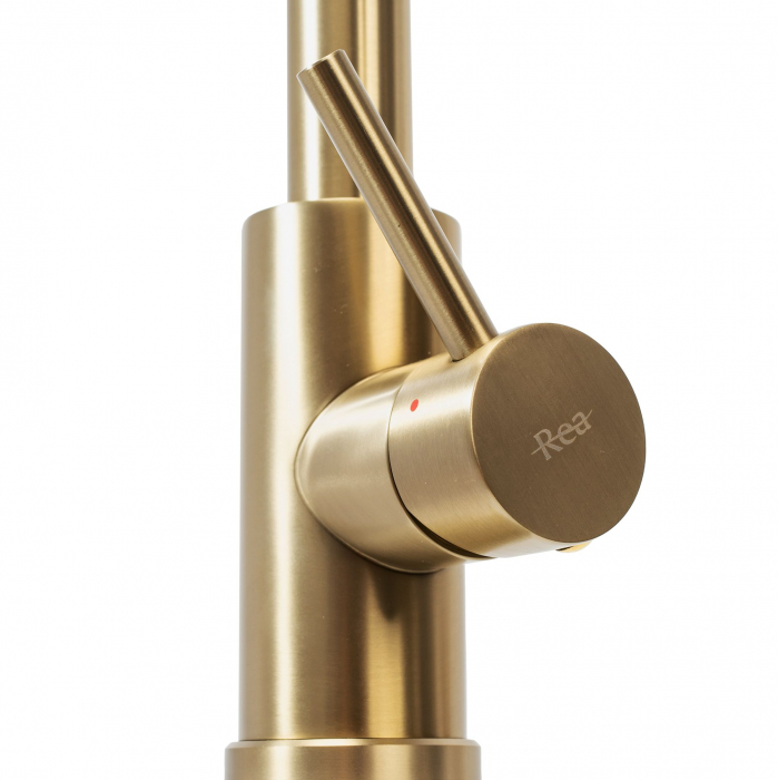 Baterie de bucătărie Fresh brush gold [6]