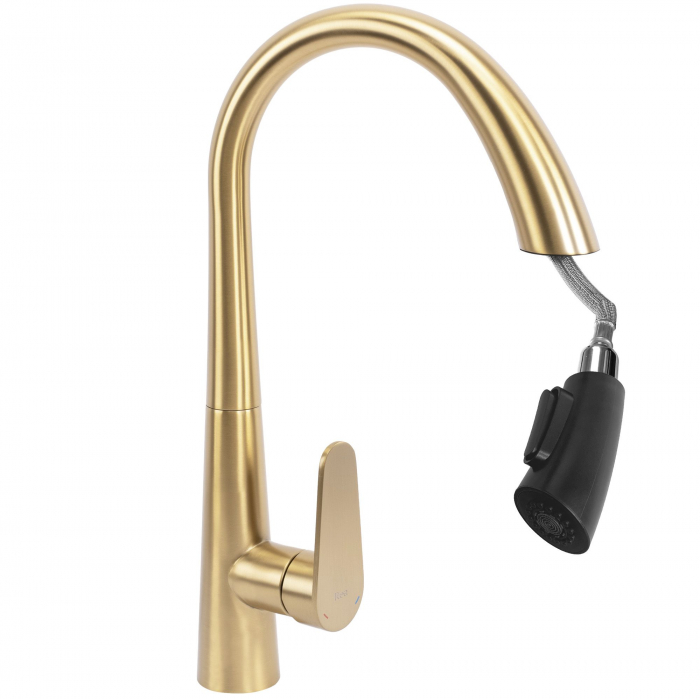 Baterie de bucătărie Ross  BRUSH GOLD [2]