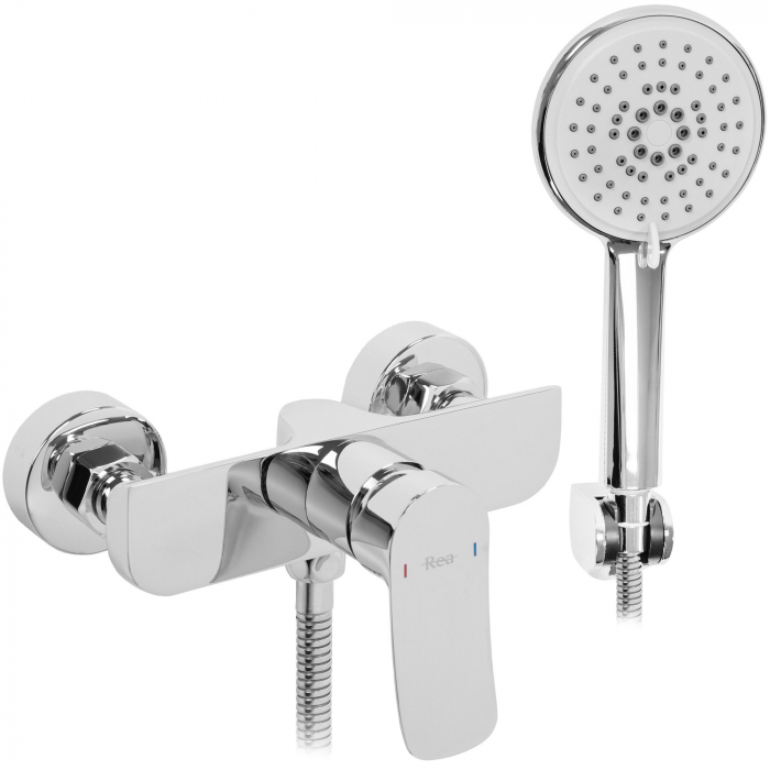 Baterie dus Dart Chrome, montaj pe perete, alama, crom [1]