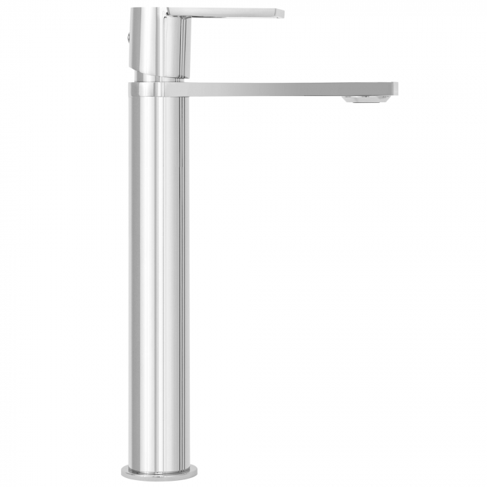 Baterie lavoar Flip Chrom High, montaj pe blat sau lavoar, alama, crom, perlator aer [2]