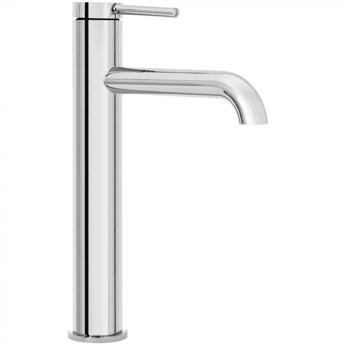 Baterie lavoar Spot Chrom High, montaj pe blat sau lavoar, alama, crom, perlator aer [1]