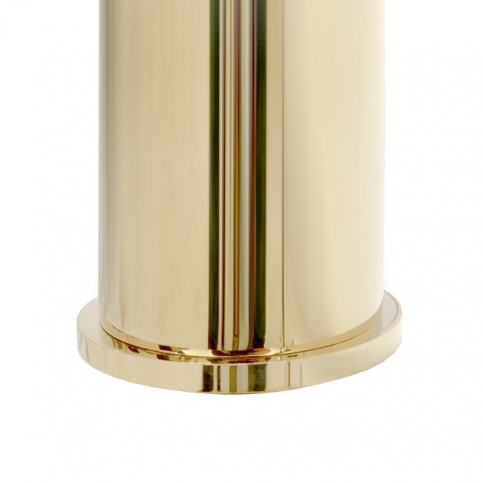 Baterie lavoar Tess High Light Gold, montaj pe blat sau lavoar, alama, auriu [4]