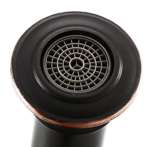 Baterie lavoar Vintage Old Black Low, montaj pe blat sau lavoar, alama, negru [4]