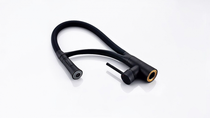 Baterie pentru bucatarie Gaspar Black mat [4]