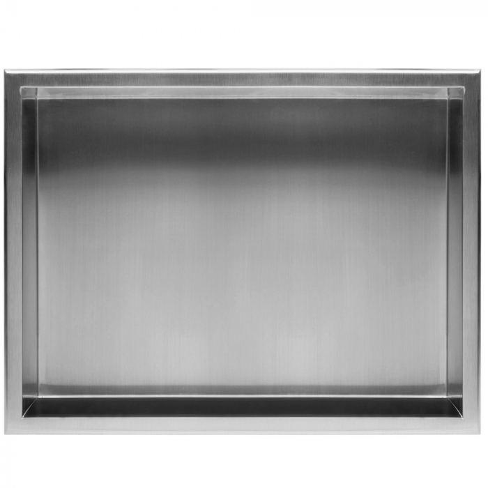 bathroom shelf 30x45 steel brush [4]